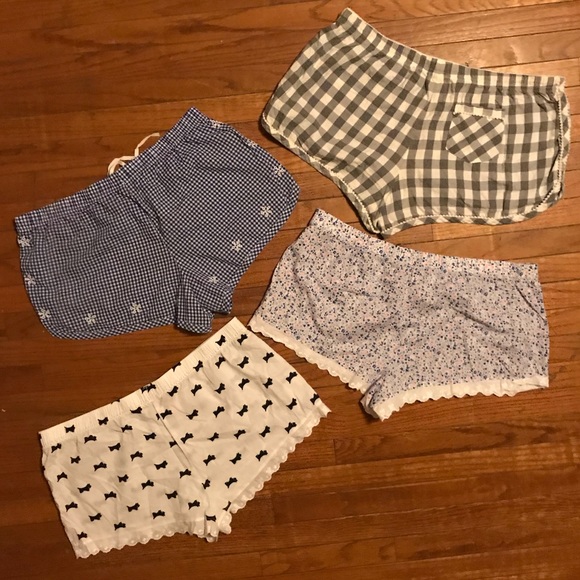 Victoria Secret lot of 8 pajama shorts bottoms Lg